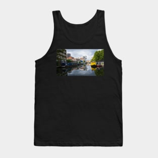 House boats at Regent's Canal towpath London, UK Tank Top